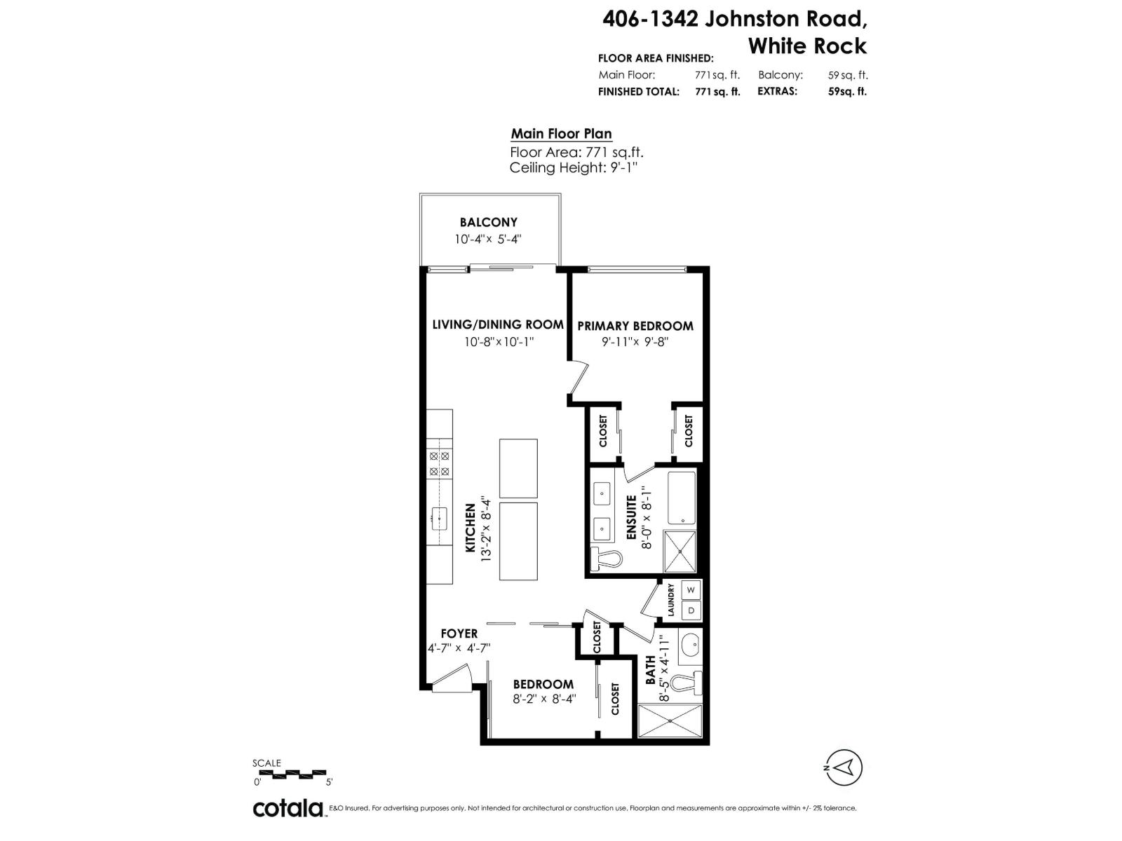 406 1342 JOHNSTON ROAD