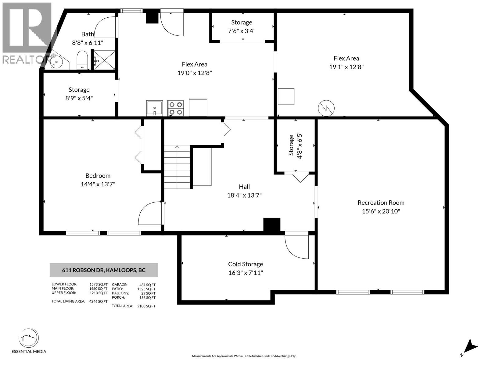 611 Robson Drive, Kamloops, British Columbia  V2E 2B4 - Photo 69 - 10399652