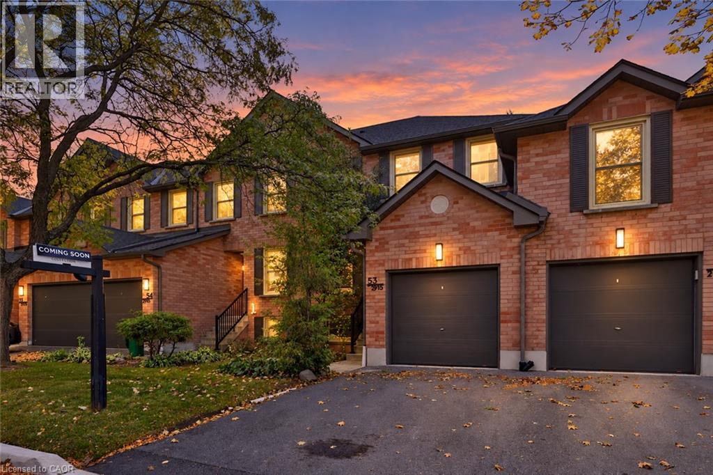 2915 HEADON FOREST Drive Unit# 53, Burlington, Ontario