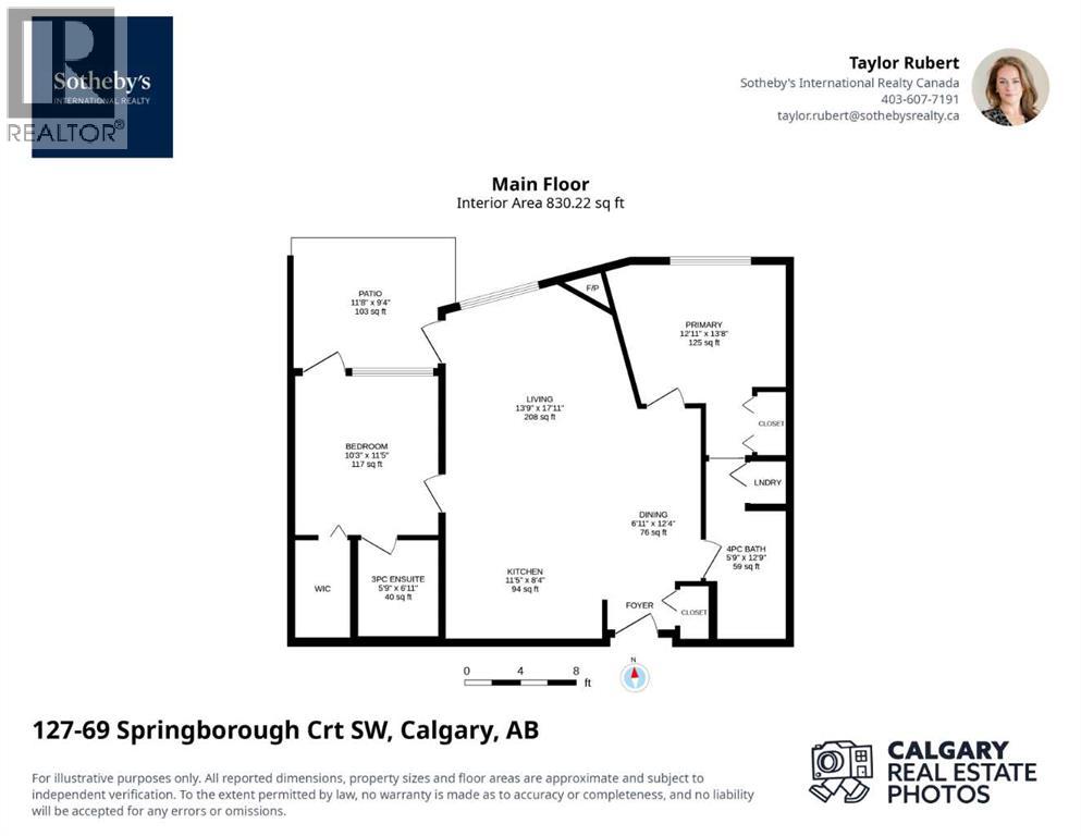 127, 69 Springborough Court SW