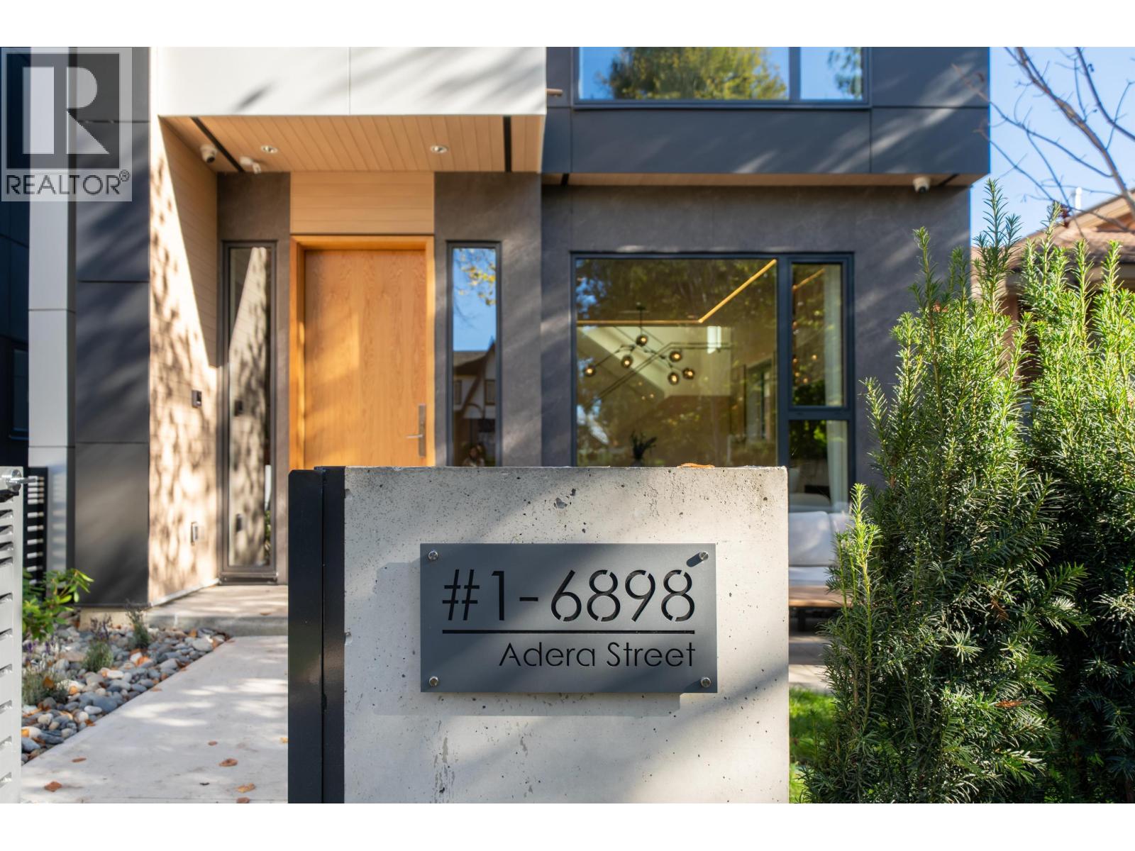 1 6898 ADERA STREET, vancouver, British Columbia