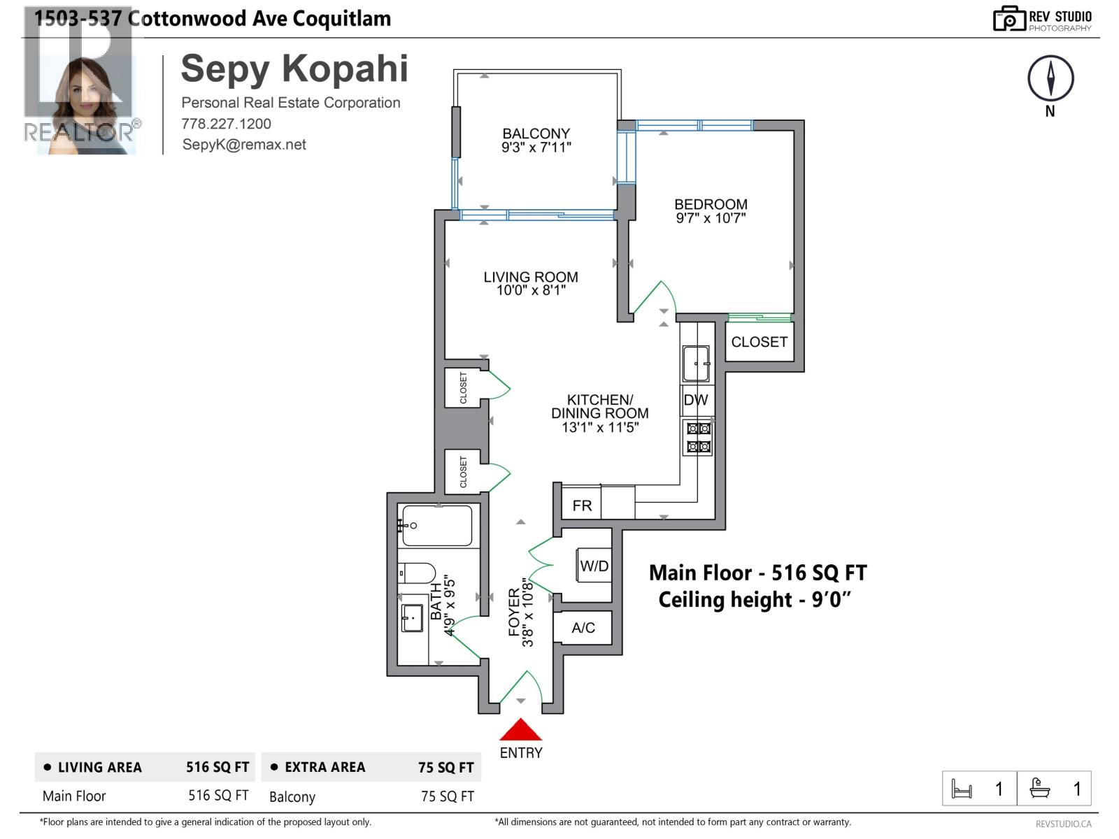 1503 537 Cottonwood Avenue, Coquitlam, British Columbia  V3J 0S4 - Photo 26 - R3177161
