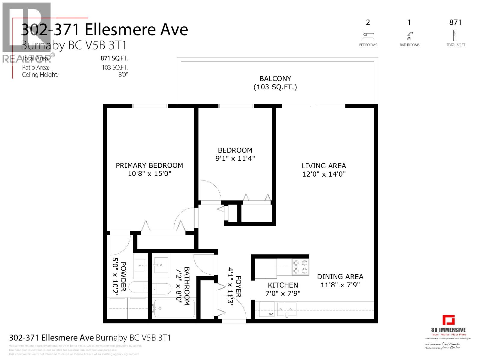 302 371 Ellesmere Avenue, Burnaby, British Columbia  V5B 3T1 - Photo 2 - R3176674