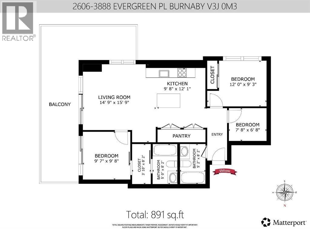 2606 3888 Evergreen Place, Burnaby, British Columbia  V3J 0M3 - Photo 31 - R3176834