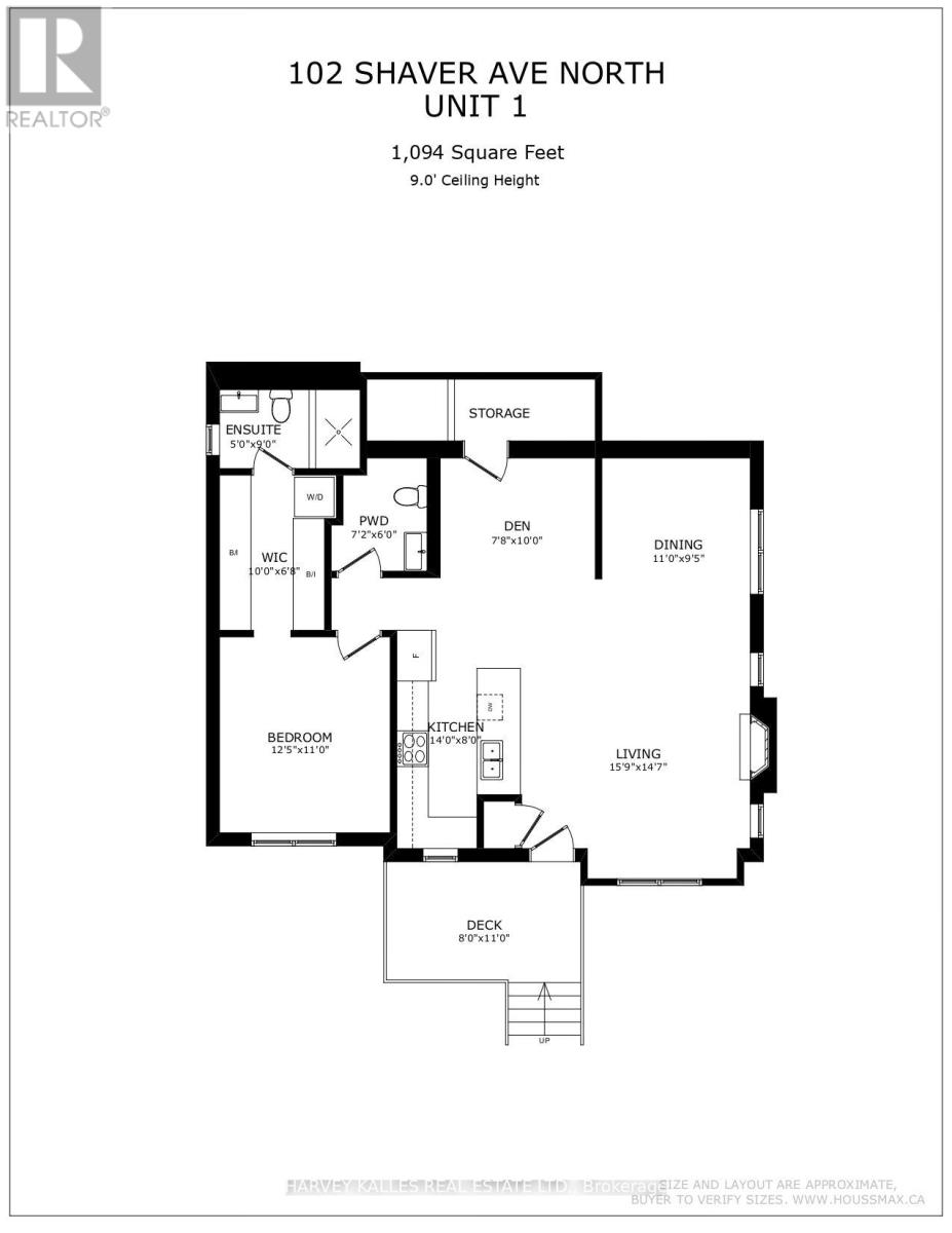 1 - 102 Shaver Avenue N, Toronto, Ontario  M9B 4N7 - Photo 14 - W13746502