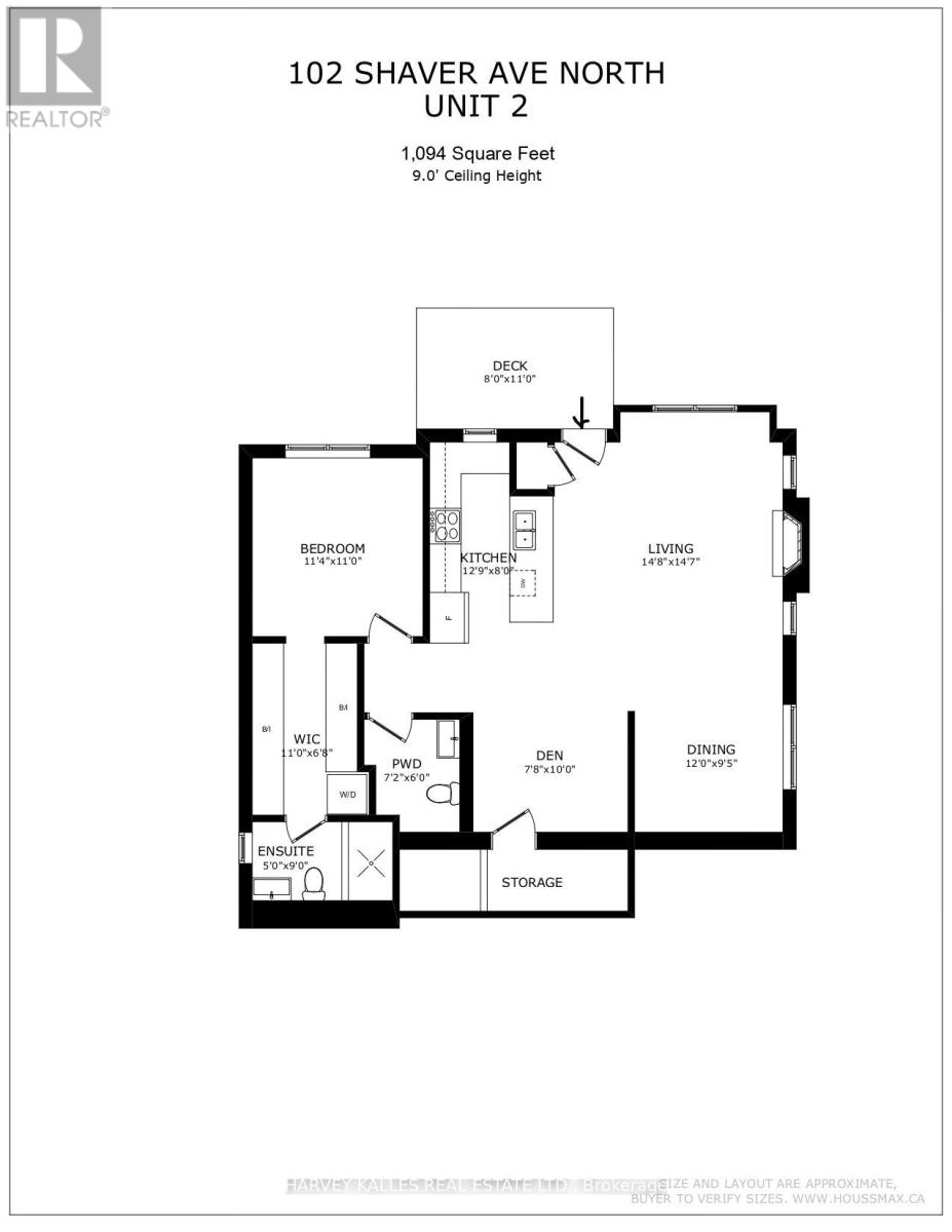 2 - 102 Shaver Avenue N, Toronto, Ontario  M9B 4N7 - Photo 12 - W13746644