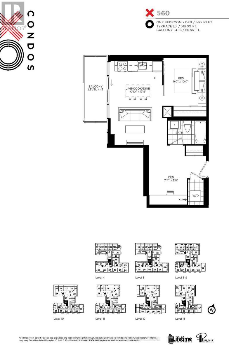 1012 - 270 Dufferin Street, Toronto (South Parkdale), Ontario  M6K 0H8 - Photo 4 - W14104396