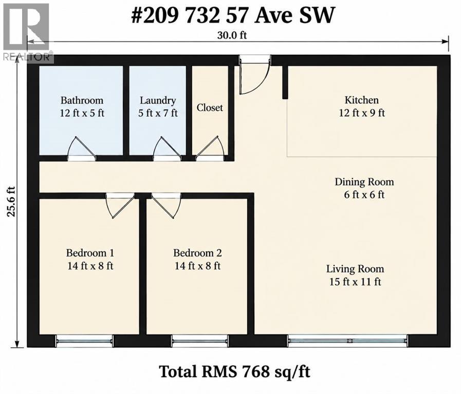 209, 732 57 Avenue Sw, Calgary, Alberta  T2V 0H4 - Photo 20 - A2351981