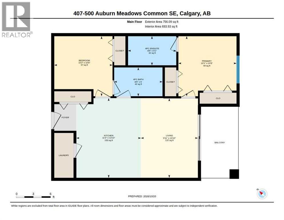 407, 500 Auburn Meadows Common SE, Calgary, Alberta  T3M 3P5 - Photo 39 - A2353297