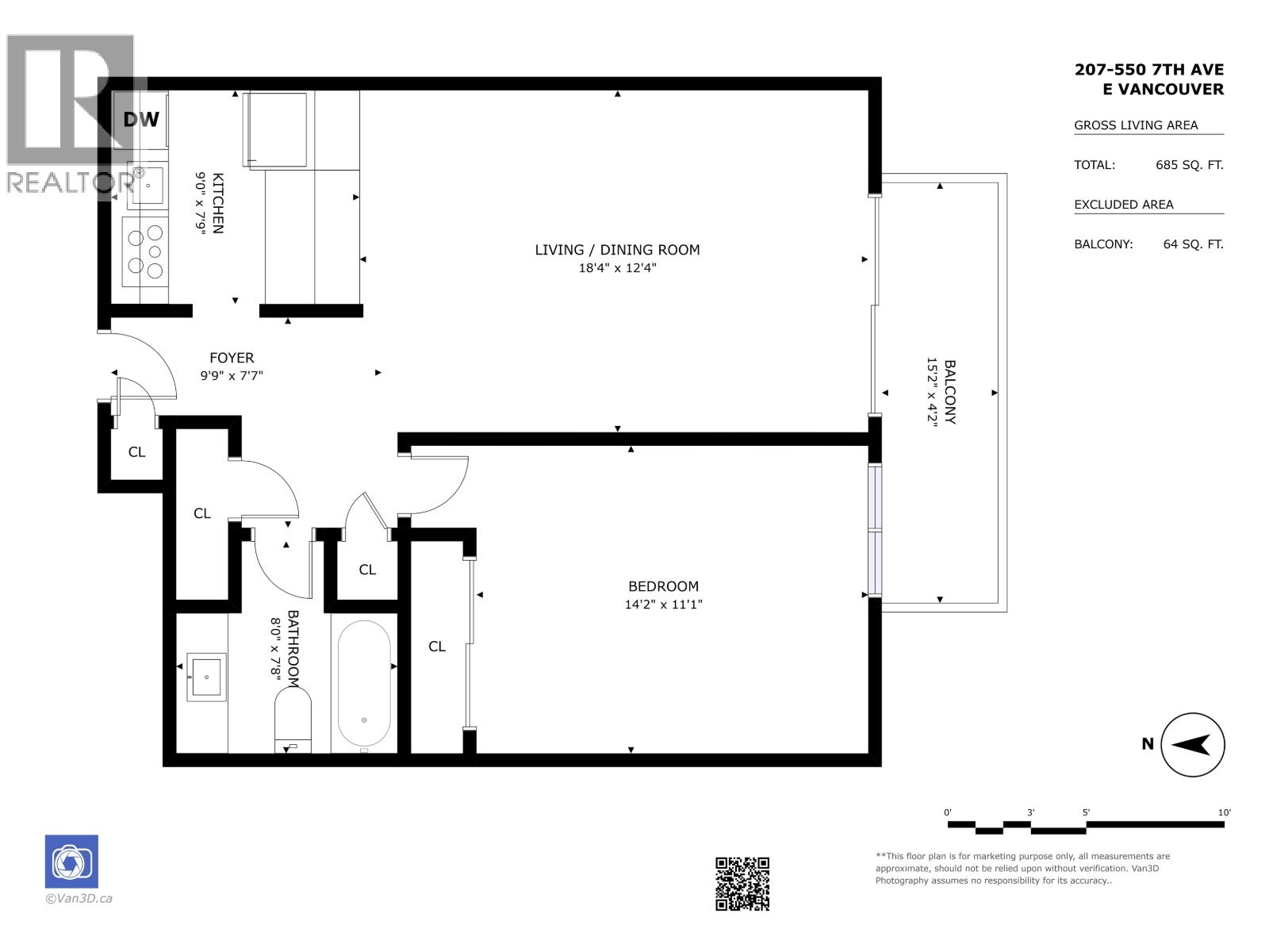 207 550 E 7th Avenue, Vancouver, British Columbia  V5T 1N7 - Photo 17 - R3177895