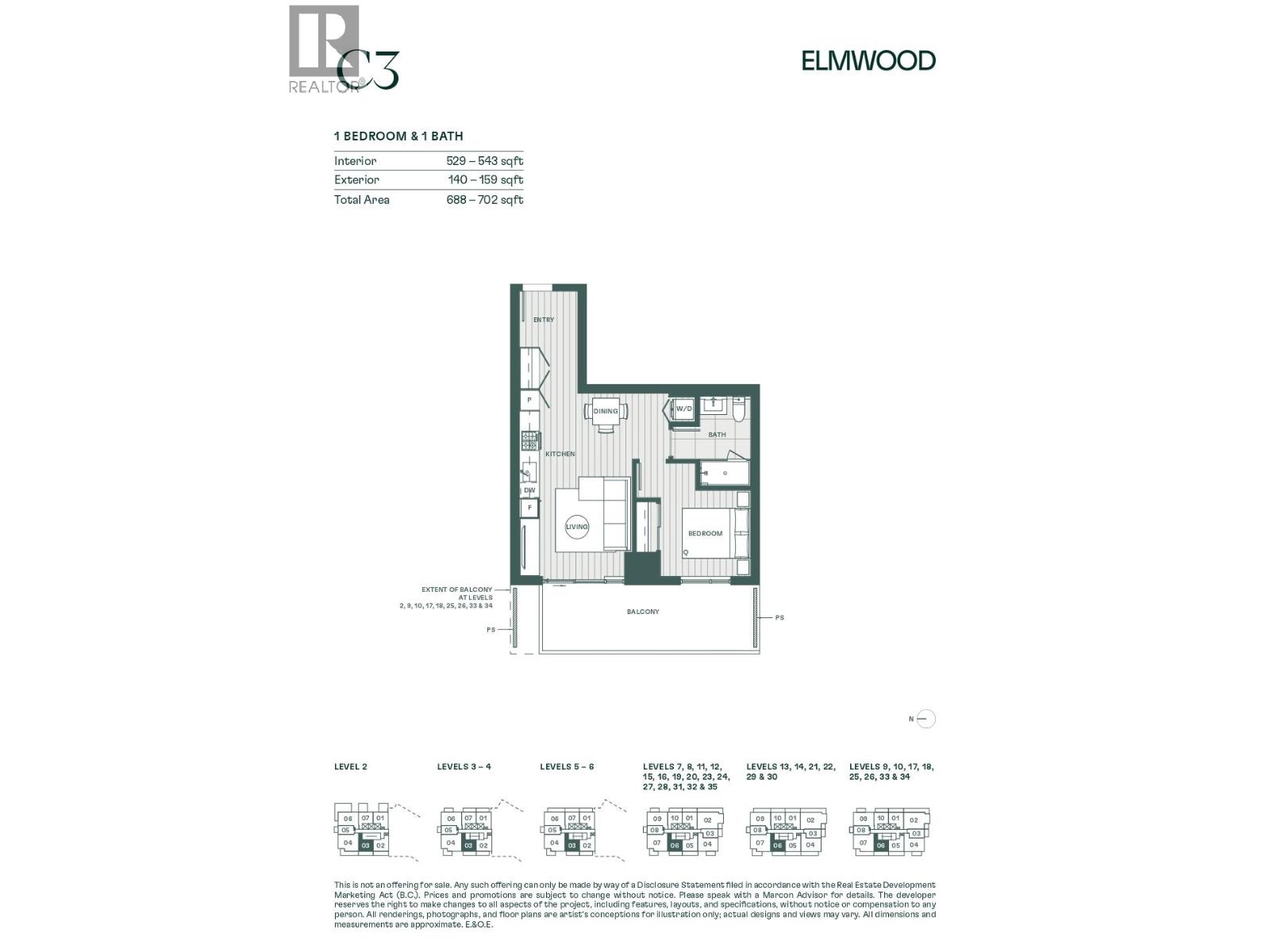 2706 612 Elmwood Street, Coquitlam, British Columbia  V3J 0W1 - Photo 39 - R3177928