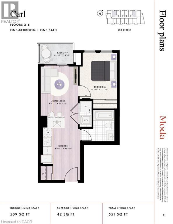 312 Erb Street W Unit# 615, Waterloo, Ontario  N2L 0K9 - Photo 4 - 40870428