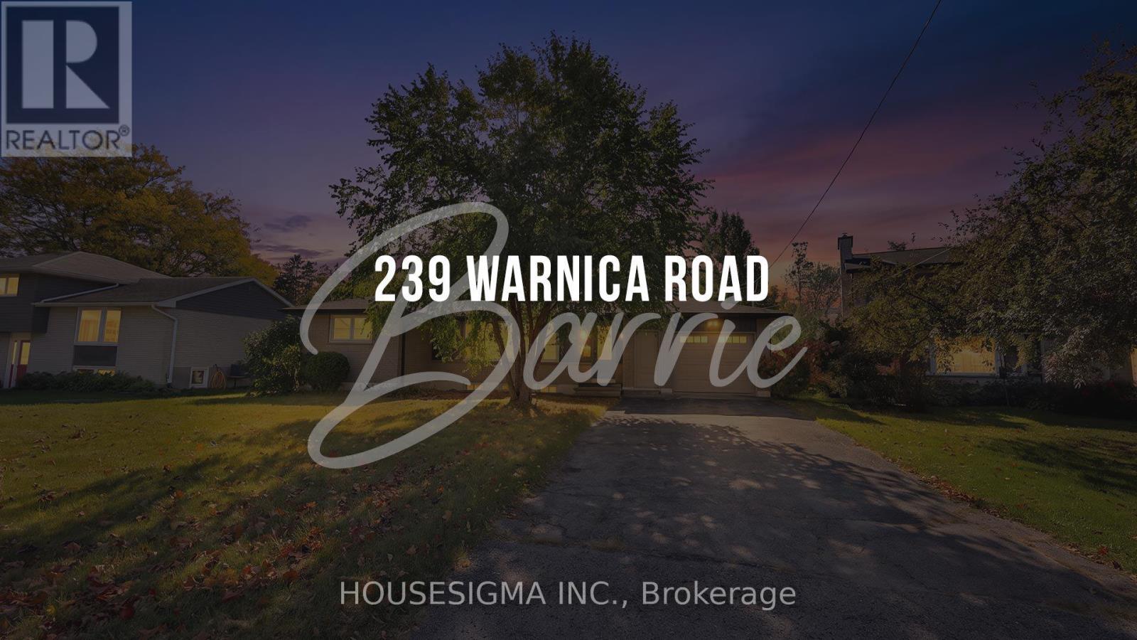 239 Warnica Road, Barrie (Painswick North), Ontario L4N 3Z2 - Photo 1 - S14110746
