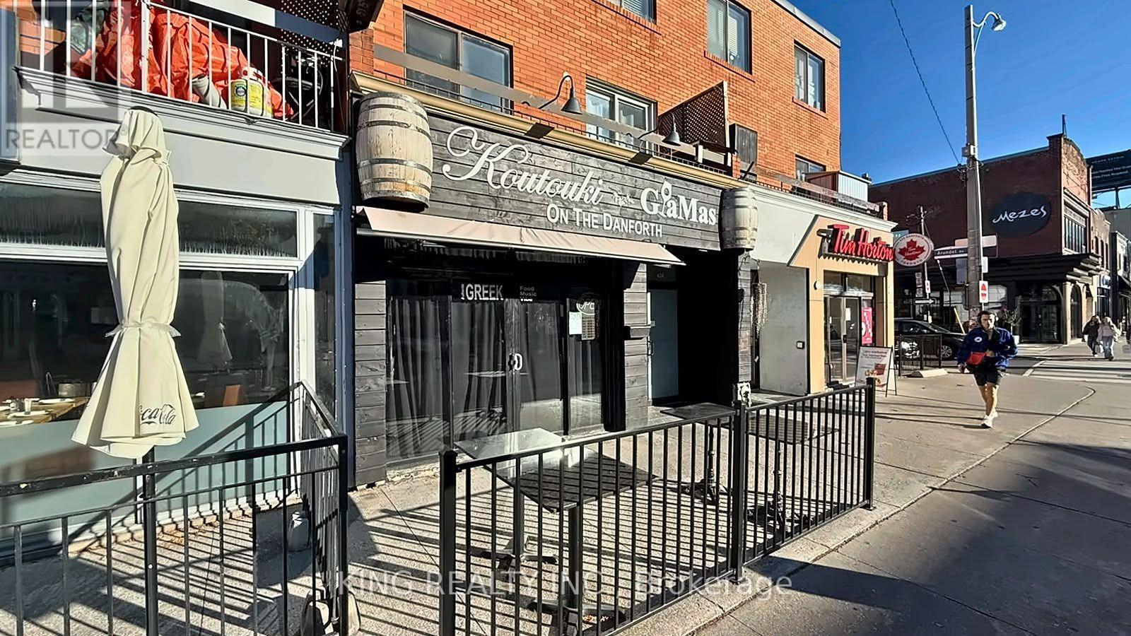 424 DANFORTH AVENUE, Toronto, Ontario