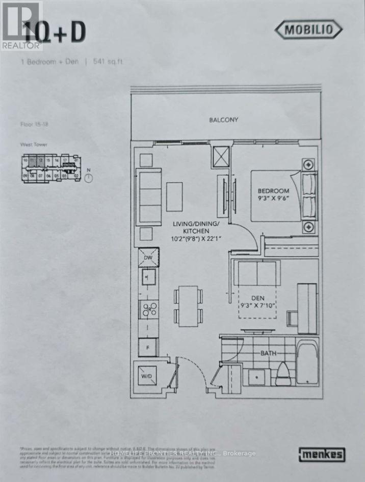 1712 - 38 Honeycrisp Crescent, Vaughan (Vaughan Corporate Centre), Ontario  L4K 0M8 - Photo 25 - N14112510