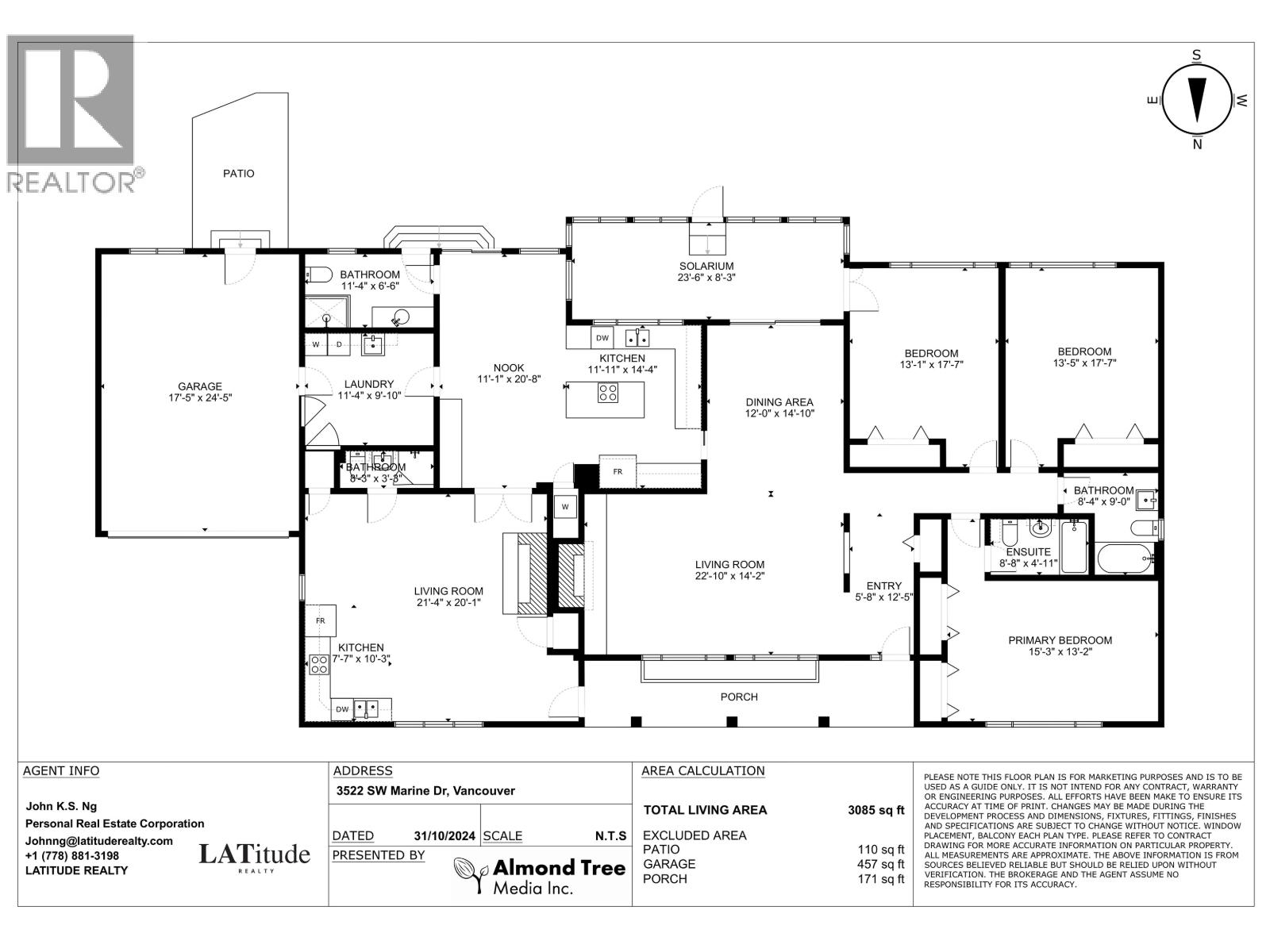3522 SW Marine Drive, Vancouver, British Columbia  V6N 3Z2 - Photo 3 - R3178148