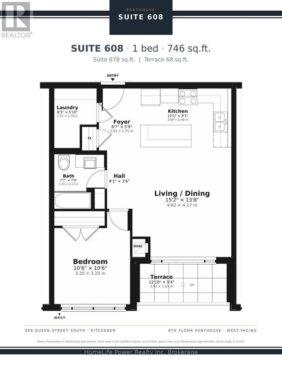 608 - 399 Queen Street S, Kitchener, Ontario  N2G 0C4 - Photo 19 - X14113782