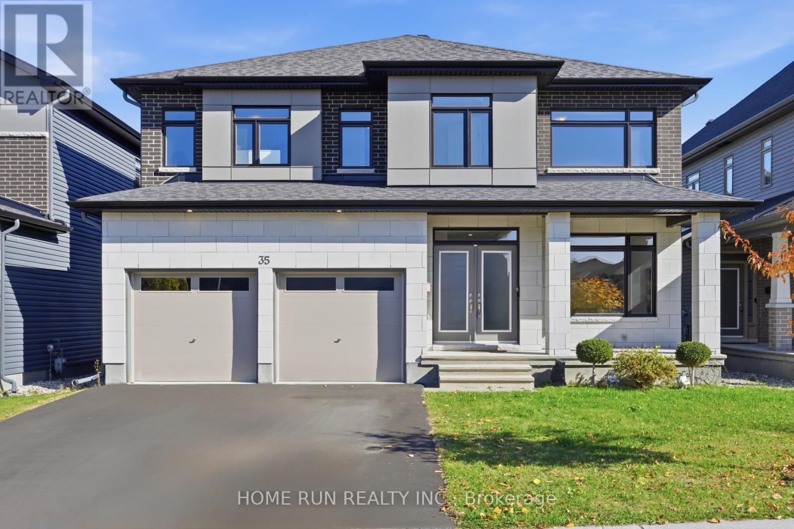 NO BACK NEIGHBOURS! Backing to green field! Magnificent and beautifully maintained, a truly special home for a MULT-GENERATIONAL FAMILY. Offering over 4,200 sq ft. of the living space. Features 6 bedrooms above ground, 3.5 baths and Office. Extensive upgrades fts 9 ft ceilings on main floor. The focal point of the main lvl is the breathtaking 18ft high-ceiling open to above living Rm. The Chefs kitchen which extended cabinets all the way to the backyard patio. S.S appliances & stunning extra-long waterfall quartz large Island with breakfast bar. Plus a sun-filled family room with a double-sided fireplace. The main-floor bedroom offers excellent flexibility for a multi-generational family. The nearby bathroom has the potential to be converted into a full bathroom. MudRM & laundry RM are also on the main lvl & direct access to the garage & basement. The spacious second level features 5 bedrooms, including a luxurious primary suite with a 5-piece ensuite and HUGE walk-in closet. 2nd floor fts 5 BEDS & 1 Ensuite, 1 FULL bath & Jack & Jill Bath. The luxury Spa-like 5PC primary suite, comes with free standing tub & huge WIC. The finished basement provides a large recreation area. Rough-in bathroom is ready. Enjoy exceptional privacy with no rear neighbours and a beautiful view of the school's green space. Walking distance to schools, parks, shopping. Transportation and the LRT station are also nearby. (id:48254)