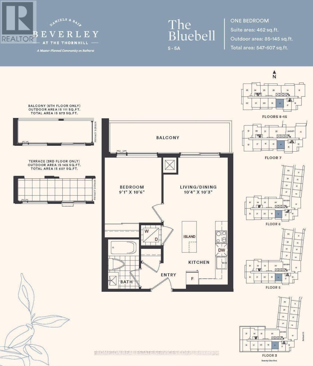 1118 - 7950 Bathurst Street, Vaughan (Beverley Glen), Ontario  L4J 0B8 - Photo 2 - N14116050