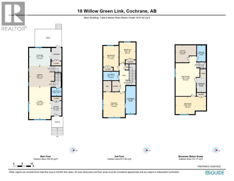 18 Willow Green Link, Cochrane, Alberta  T4C 2S8 - Photo 46 - A2353128