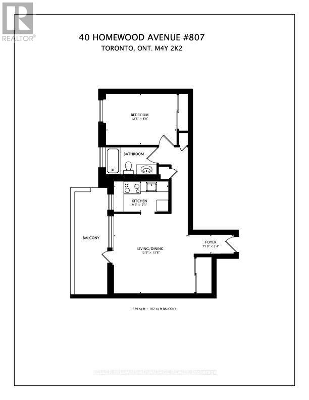 807 - 40 Homewood Avenue, Toronto, Ontario  M4Y 2K2 - Photo 24 - C14117220