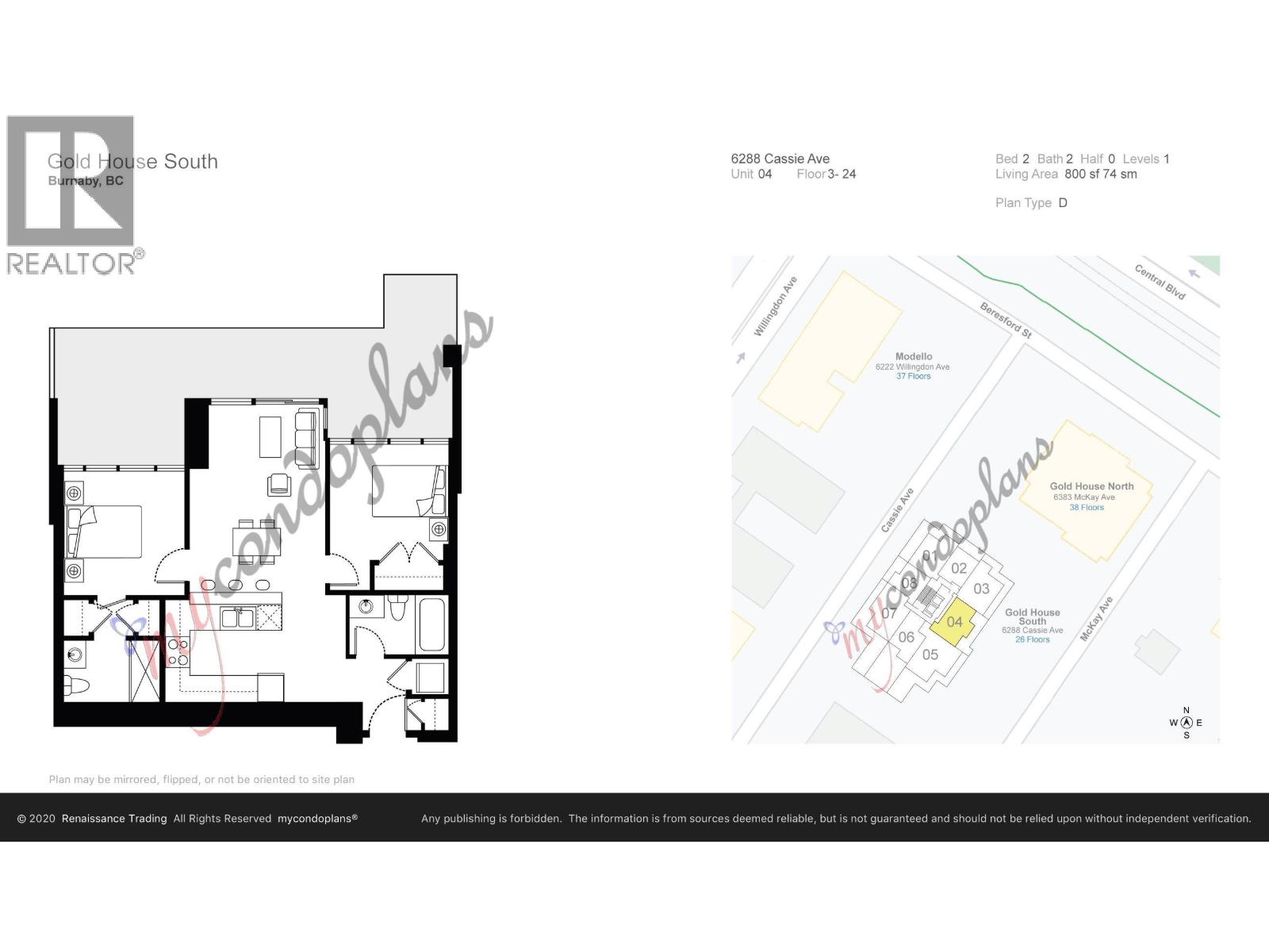 2204 6288 Cassie Avenue, Burnaby, British Columbia  V5H 0H7 - Photo 37 - R3178430