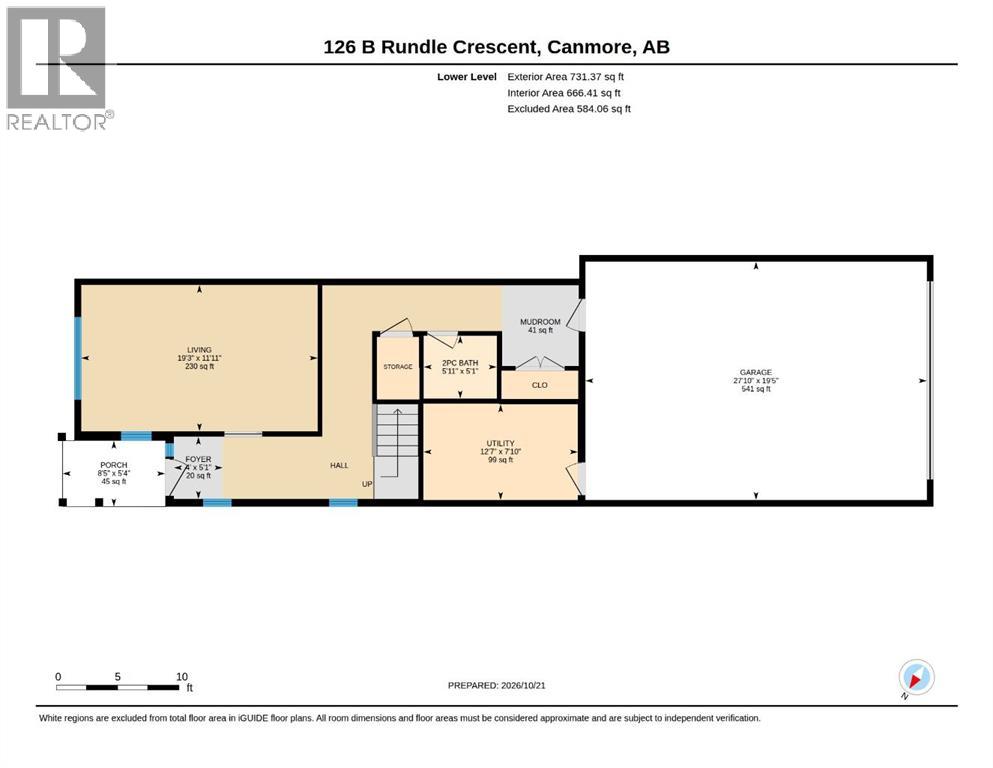 126b Rundle Crescent, Canmore, Alberta  T1W 2L6 - Photo 35 - A2354662