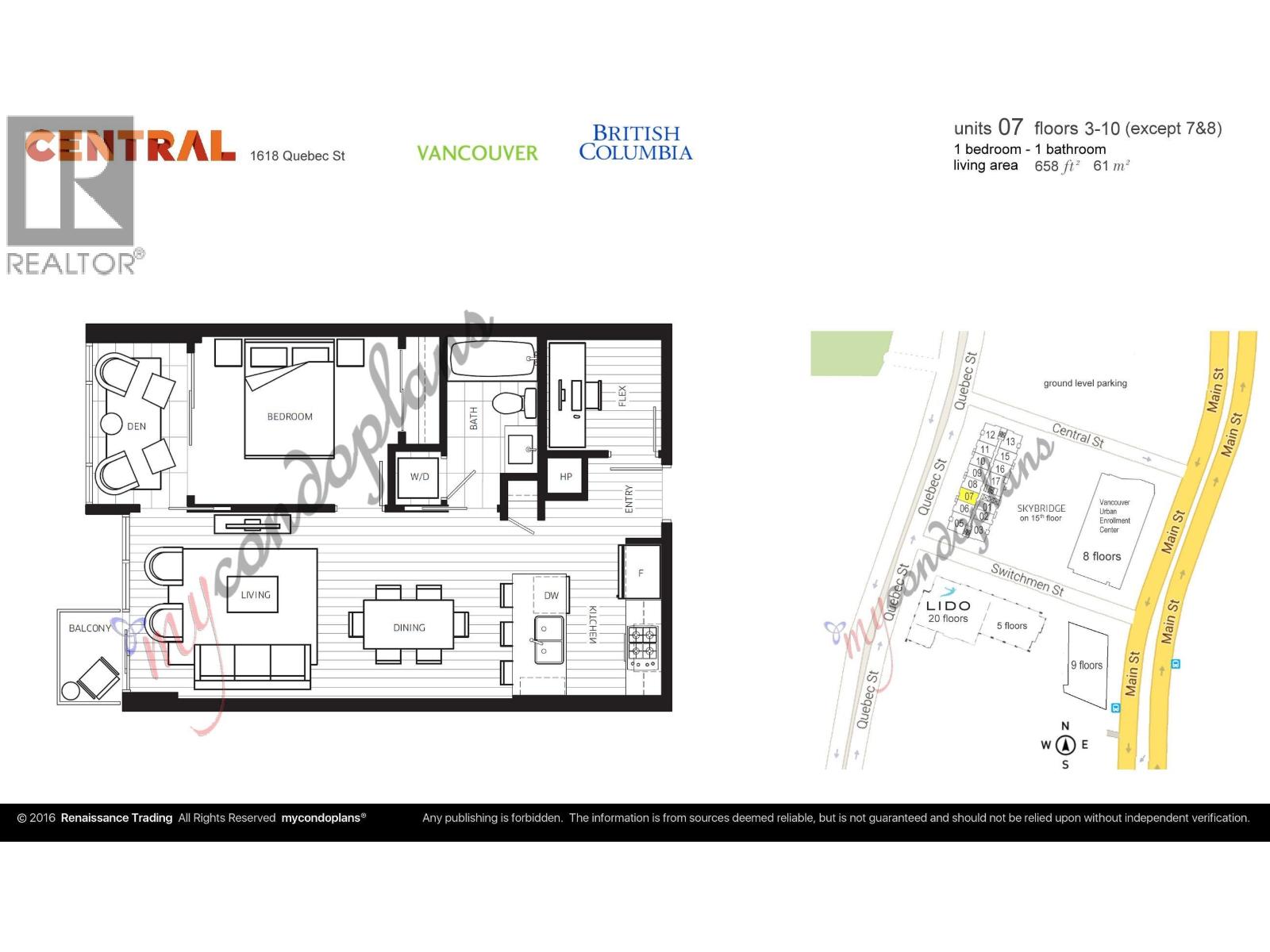 1007 1618 Quebec Street, Vancouver, British Columbia  V6A 0C5 - Photo 24 - R3178472