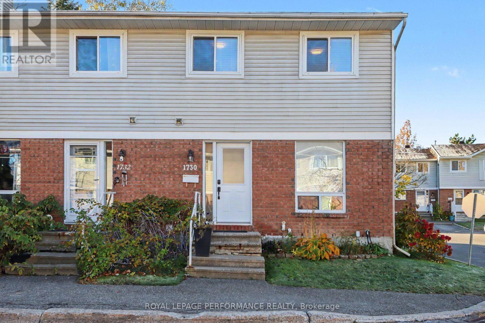 Welcome to this rarely offered and conveniently located 3-bedroom, 2-bathroom end-unit condo townhome in the sought-after neighbourhood of Sunridge in Orléans. Featuring a brick and siding exterior, this home delivers for first time buyers, downsizers as well as families. The main level offers a "wow" kitchen with quartz countertops, stainless steel appliances and plenty of cabinet space.  Additionally, you'll find a separate dining area, and a generous family room to relax. Upstairs, the spacious primary bedroom offers generous closet space and plenty of natural light. Two additional bedrooms provide flexibility for a growing family, guests, or a home office. As well you'll find a full 4-piece bathroom. In the finished basement extra living space with a recreation room and ample storage space and laundry round out the inside. Step outside to the fenced backyard with deck and gazebo providing inviting space for relaxing, barbecuing, or enjoying time outdoors. Conveniently located close to schools, parks, public transit, grocery stores, and everyday amenities, this home presents a great opportunity for buyers looking for space and privacy in a prime location, at a great price with reasonable condos fees. Recent upgrades and improvements include : kitchen (2021), powder room (2021), owned hot water tank (2021), furnace (2023), heat pump (2023),  new front door (2023), patio door (2023), basement flooring (2023), backyard deck and gazebo (2026), carpet on stairs (2026), fresh paint (2026). Don't miss your chance to book your private showing today. (id:48254)