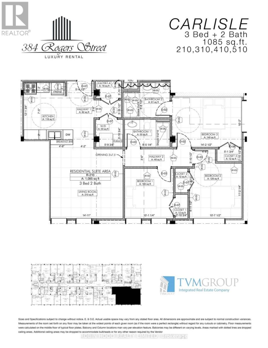 210 - 384 Rogers Street, Peterborough, Ontario  K9H 7B6 - Photo 2 - X14121242