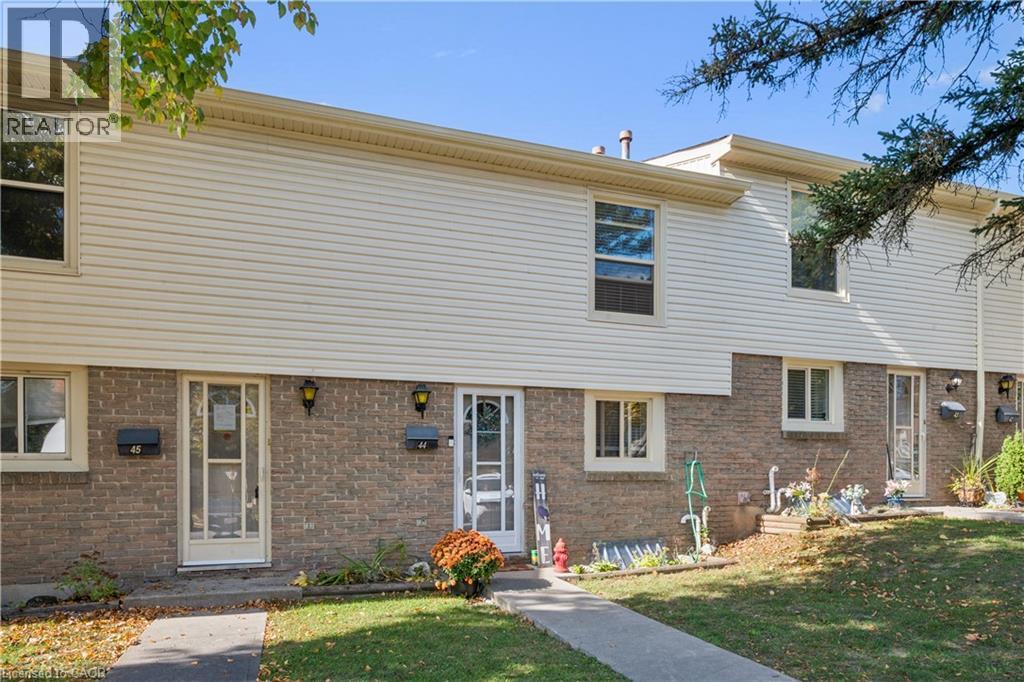 165 GREEN VALLEY Drive Unit# 44, Kitchener, Ontario