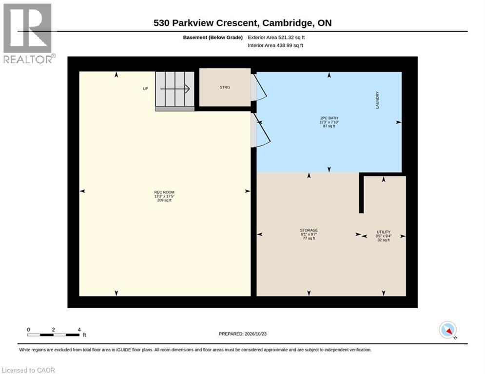 Townhouse for sale at 530 Parkview Crescent, Preston Heights, Cambridge, Ontario, photo 48