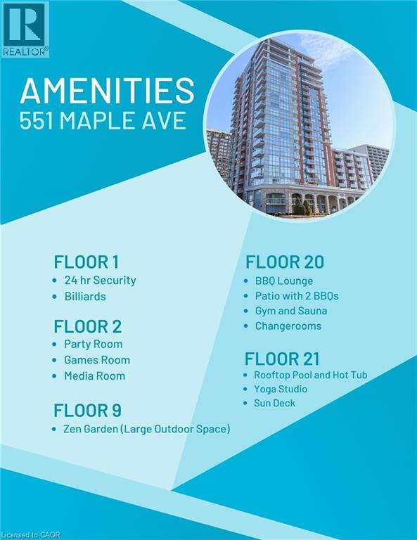 551 Maple Avenue Unit# 1408, Burlington, Ontario  L7S 1M7 - Photo 22 - 40874466
