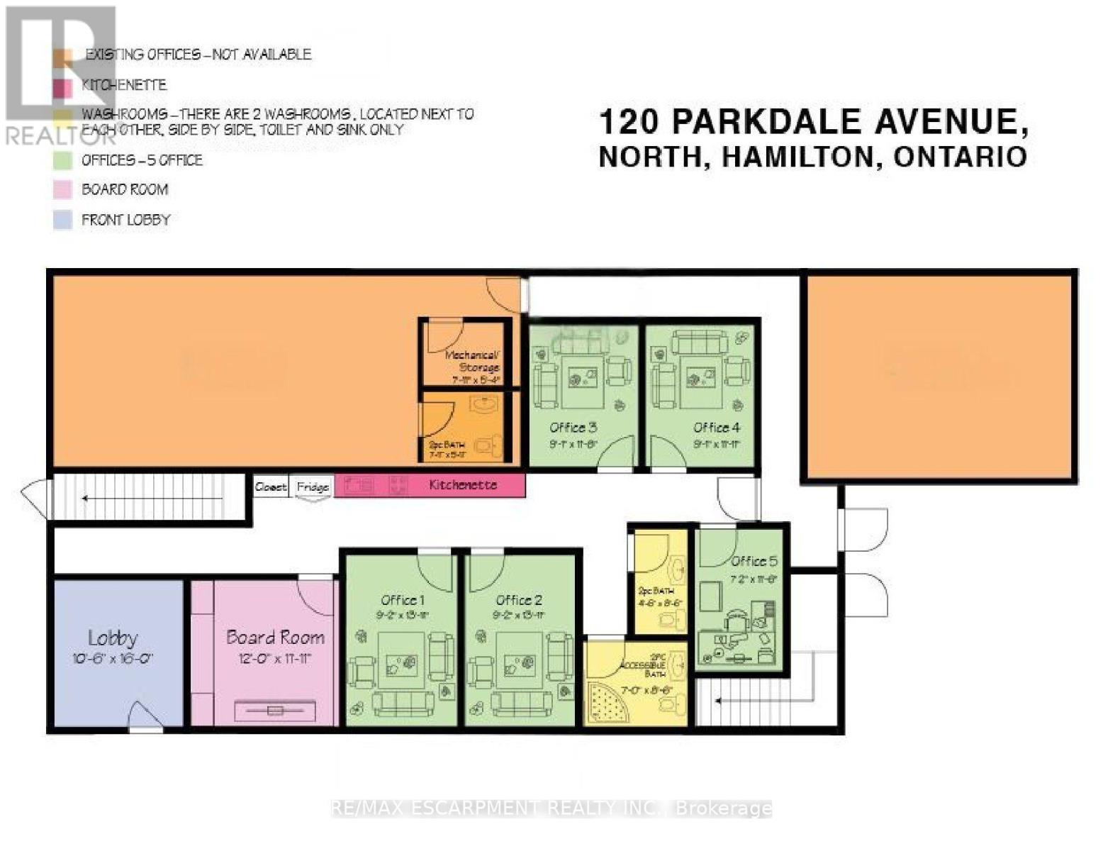 Office #1 - 120 Parkdale Avenue N, Hamilton, Ontario L8H 5W9 - Photo 2 - X12647016