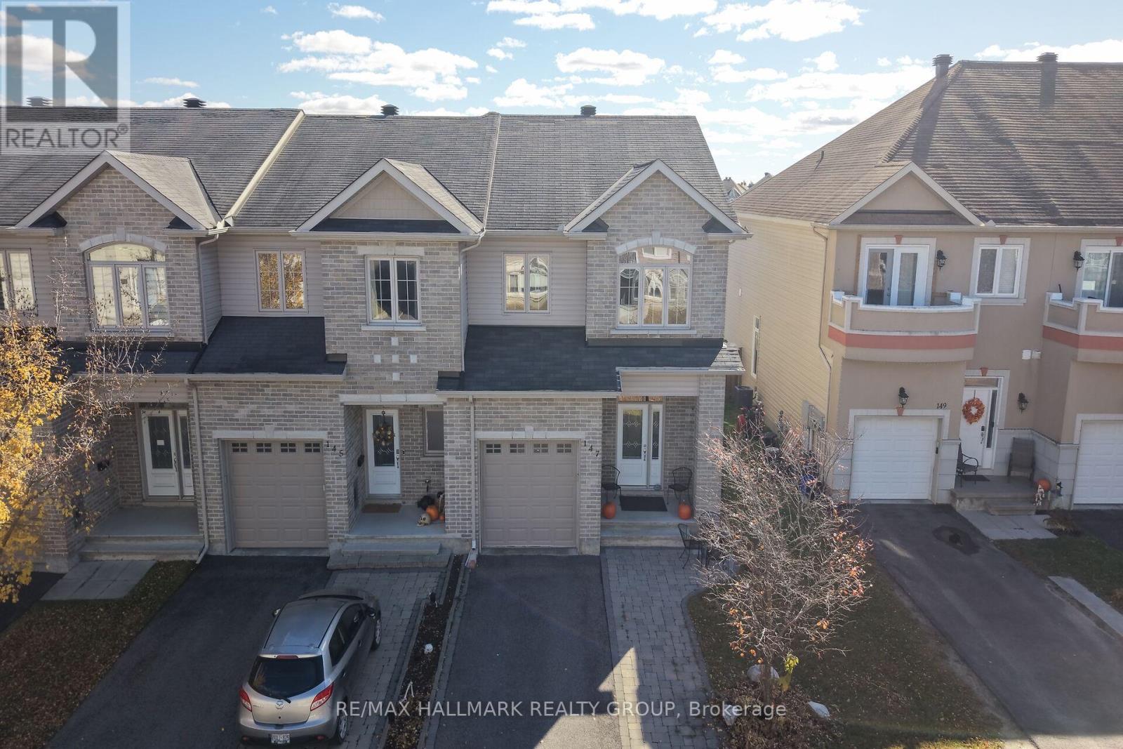 This spacious 3 bedroom, 4 bath end unit townhome is ready for you and your family to enjoy! This wonderful home is designed for both everyday living and entertaining in mind. As soon as you enter, the large foyer with 2 piece powder room leads to a thoughtfully designed open-concept main floor with 9-foot ceilings throughout the main level. Large windows at the back and side of the home fill the living space with natural light. The living room offers a cozy gas fireplace. The upgraded gourmet kitchen offers ample cabinetry, plenty of work space and even a pantry. Upstairs, you'll find three good sized bedrooms, two full bathrooms including a 4 piece en suite with stand-up shower and freestanding tub and there is also a convenient second-floor laundry area. The primary suite also features a large walk-in closet. The fully finished basement offers abundant storage and flexible space for a family room, home office, gym, play area, or guest retreat. Outside, enjoy a private fully fenced backyard with large deck. A great location just steps from Fountainhead Park and the community of Trailsedge is conveniently located near the Prescott-Russell Trail system, top-rated schools like the newly built East Urban Community Elementary School (OCDSB) , shopping, transit, and everyday amenities. (id:48254)