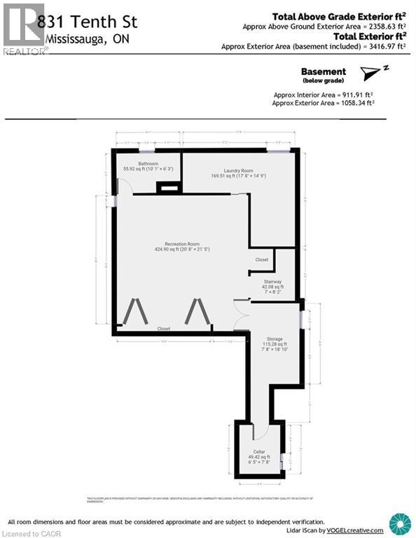831 Tenth Street, Mississauga, Ontario  L5E 1S7 - Photo 46 - 40874879