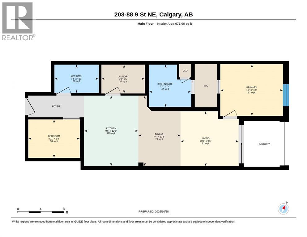 203, 88 9 Street NE, Calgary, Alberta  T2E 4E1 - Photo 2 - A2355509
