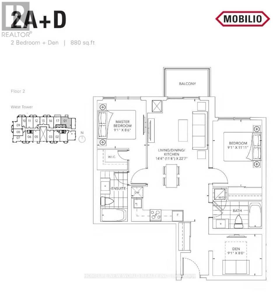 201 - 10 HONEYCRISP CRESCENT, Vaughan, Ontario