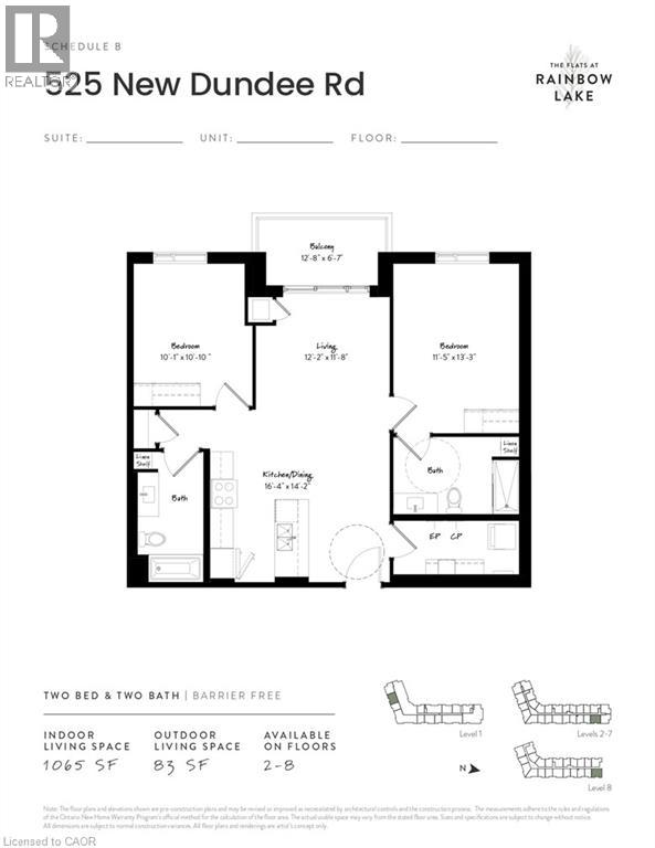 525 New Dundee Road Unit# 425, Kitchener, Ontario  N2P 0K8 - Photo 22 - 40874636